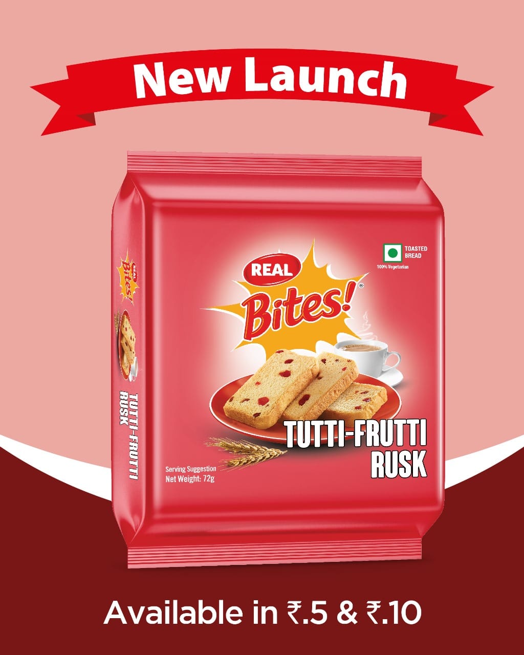 Tuti Fruti Rusk